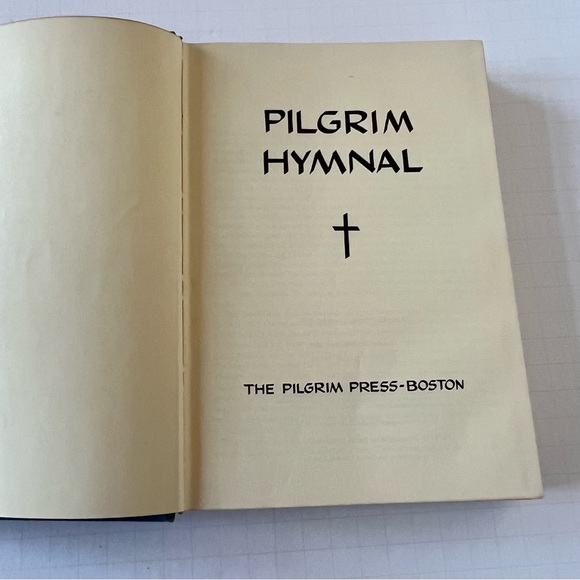 PILGRIM HYMNAL Hardcover Book Fifteenth Printing, September 1968 - Picture 8 of 9